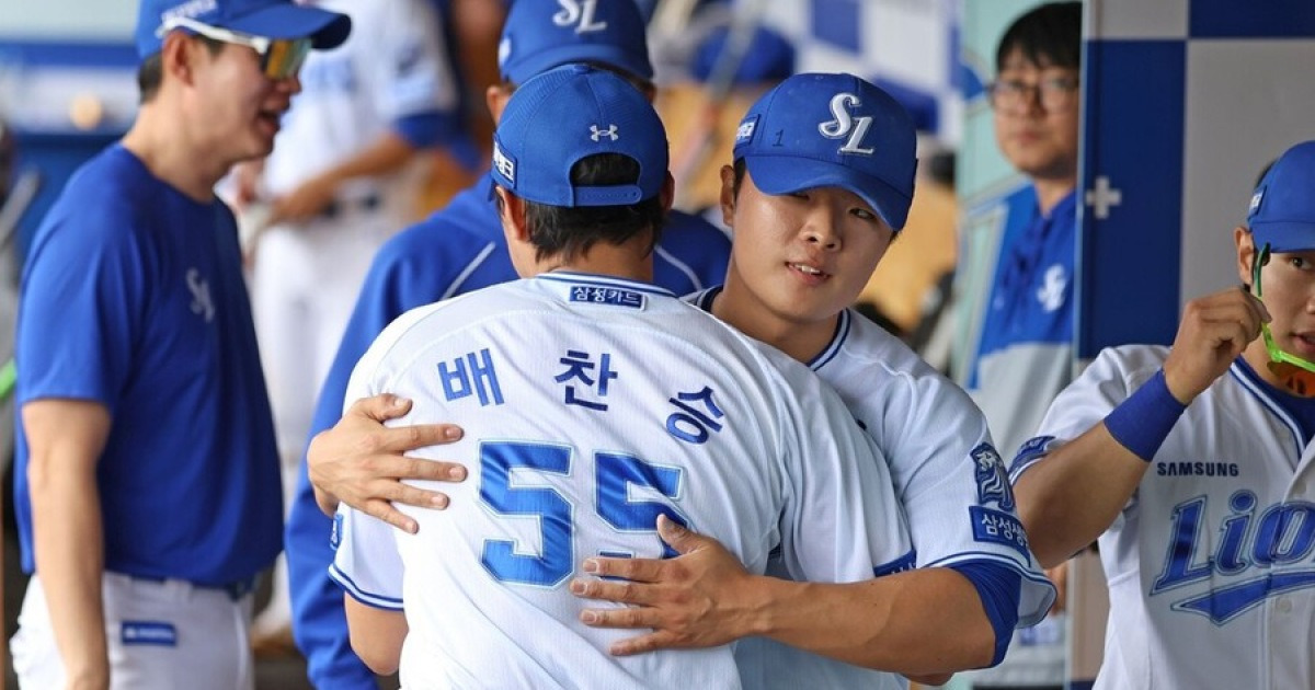 이승민·배찬승·이승현, 서로 막아주고 막아주고 막아주고…이게 '투수의 팀' 삼성이구나