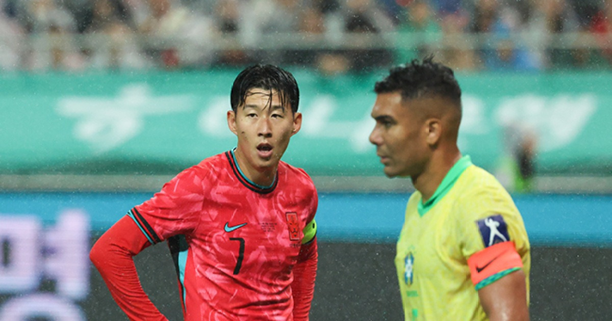 '브라질전 대패' 손흥민 "넘어져 있을 시간 없어…파라과이전 좋은 모습 보여드리겠다"