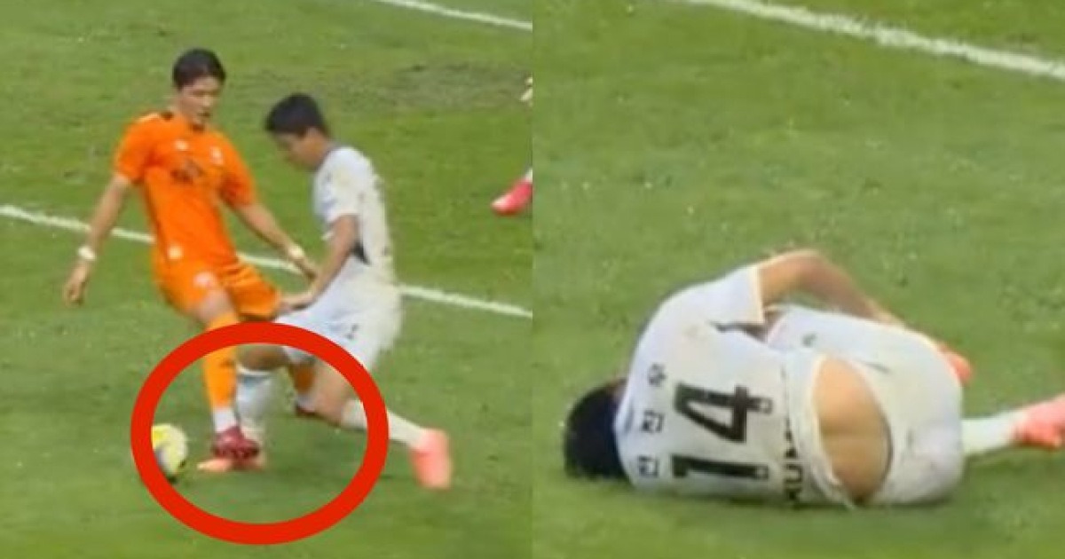 발목 밟았는데 PK도 VAR도 없었다.. 황당 판정으로 '주인공 된' 심판→전북-제주 모두 피해봤다