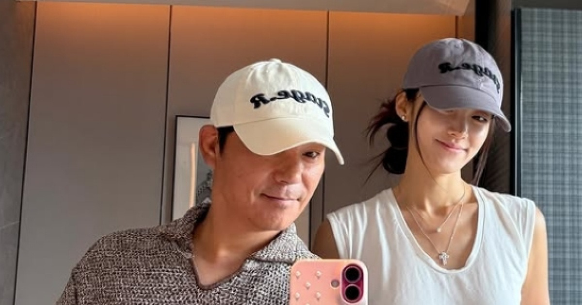 서하얀, 임창정과 커플 모자 쓰고 깨소금 "24시간 붙어 있을 예정"