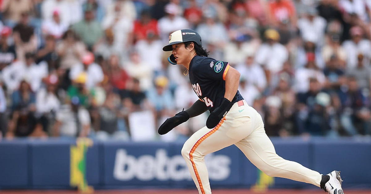 짧았던 MLB의 꿈…송성문, 멕시코시티 시리즈 끝나자 다시 트리플A로 향해