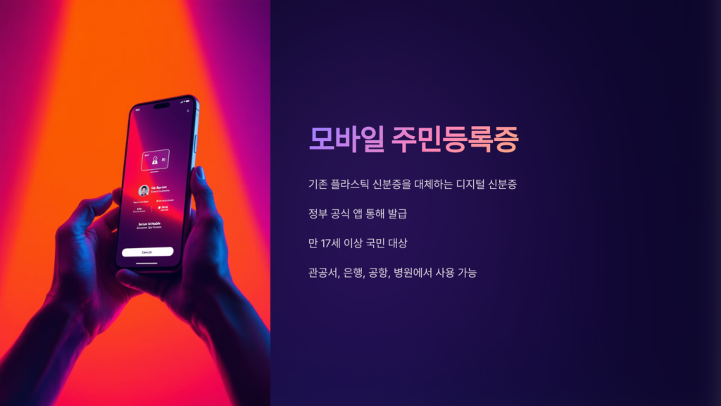 모바일 주민등록증 발급방법 / 모바일 신분증 발급방법 - 아이리스 블로그