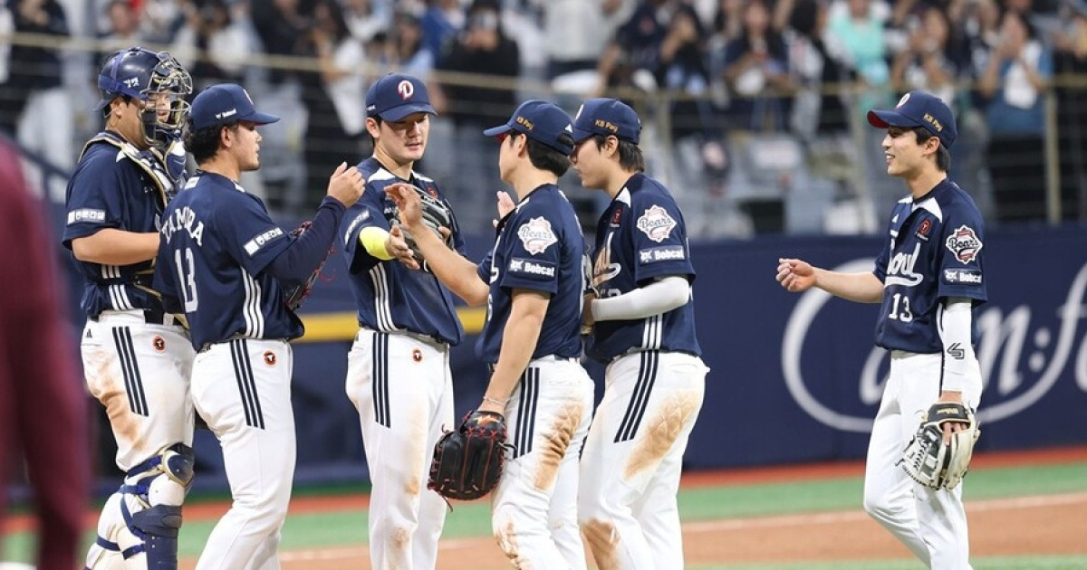 박준현+키움 마운드 혼쭐 났다…두산 15안타 14득점 대폭발! 14-3 대승+위닝시리즈 [고척 게임노트]