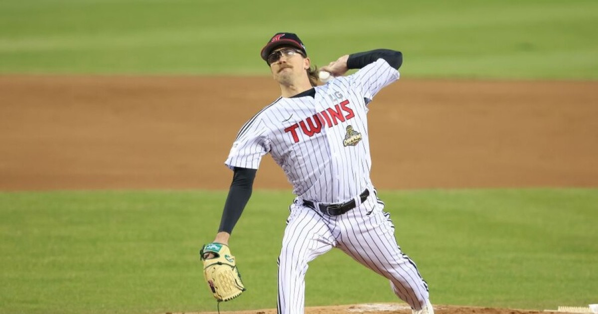 LG 아시아쿼터 대박! KKKKKKK로 한화 제압…송찬의 3타점 LG, 한화에 3-0 승리