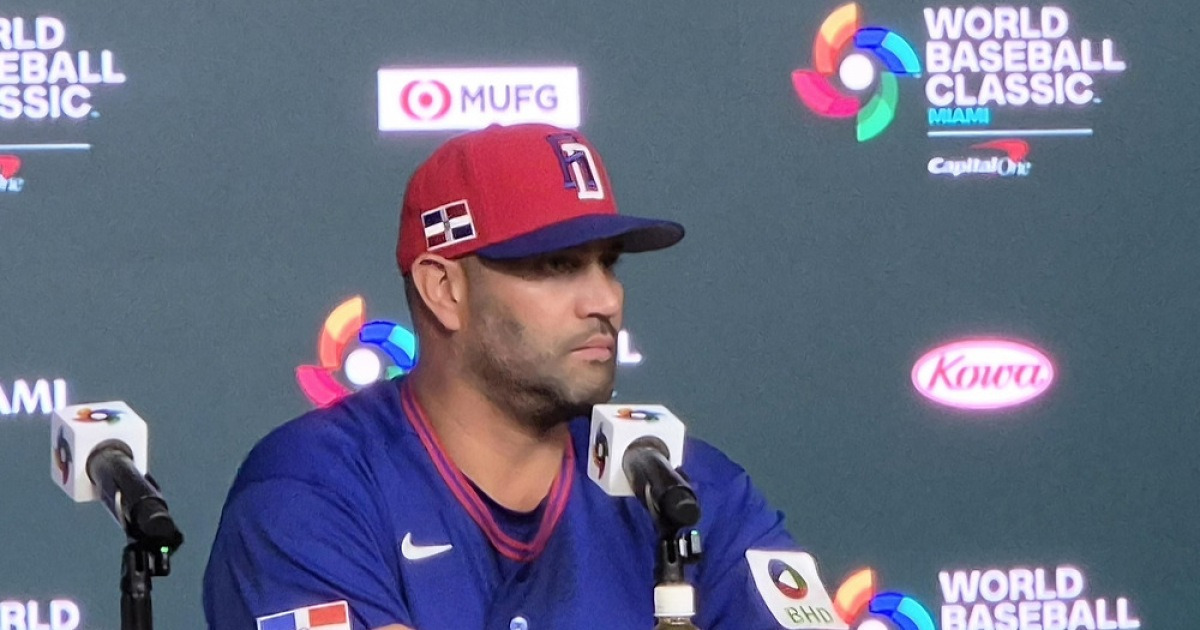 [WBC] 도미니카共 푸홀스감독 "한국전 선발 좌완 산체스…선수들 믿어"