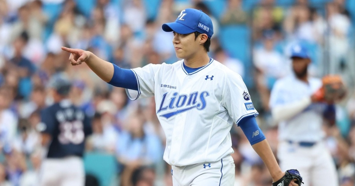 '후라도↔원태인' 순서 바꾼 삼성, 결과는 어떨까…'타율 0.800' 천적 경계해야 하는 원태인