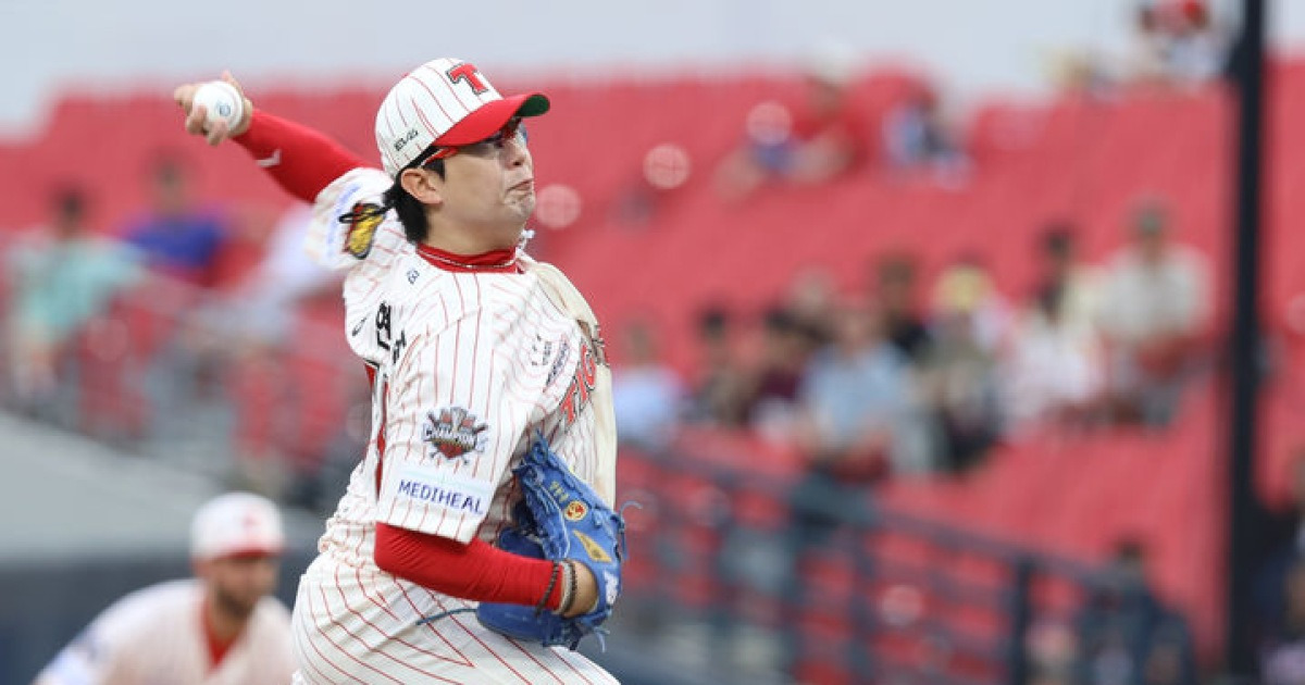 KIA 양현종, 12시즌 연속 100이닝…KBO리그 역대 2번째