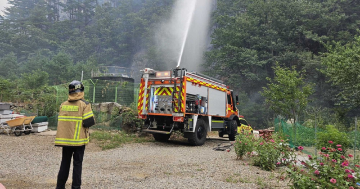 삼척 산불 30여시간 만에 꺼져… “잔불 정리 중”