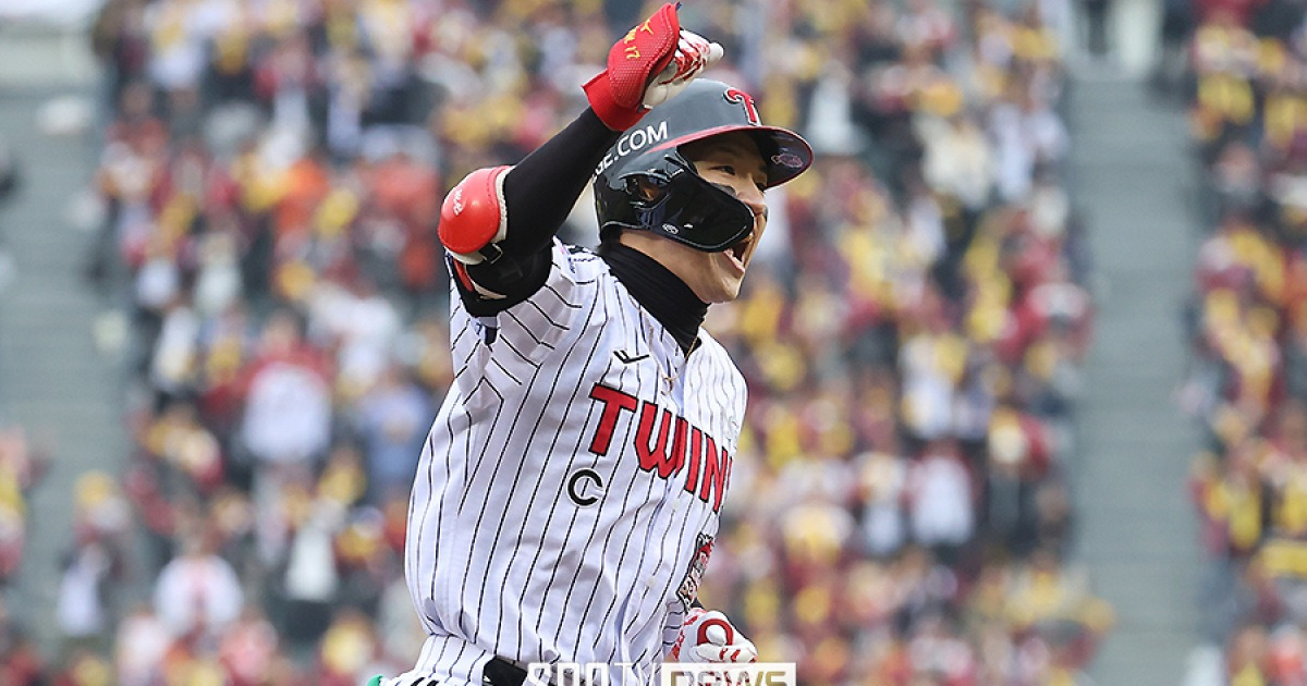 낫아웃 폭투→행운의 안타→박해민 강공 전환 성공…LG 8회 역전승으로 6연승 질주