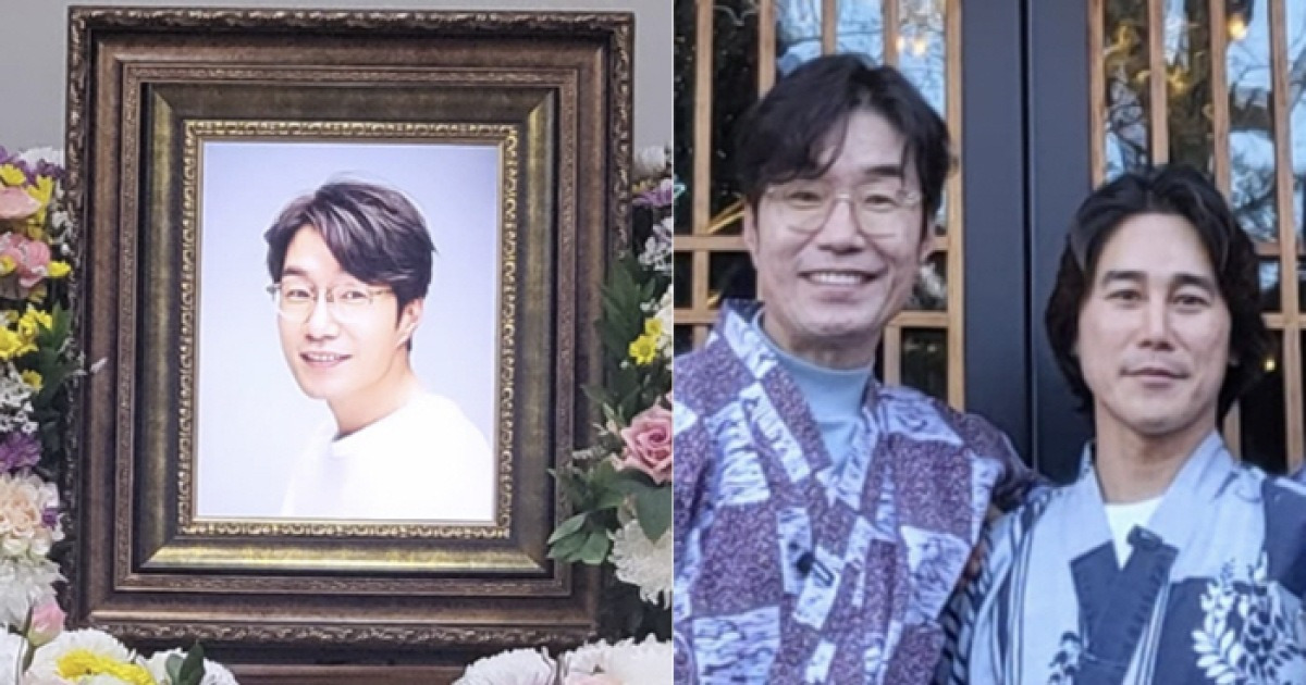 정태우, 故송영규 생전 사진으로 먹먹한 작별 인사 “사랑합니다, 영규형”