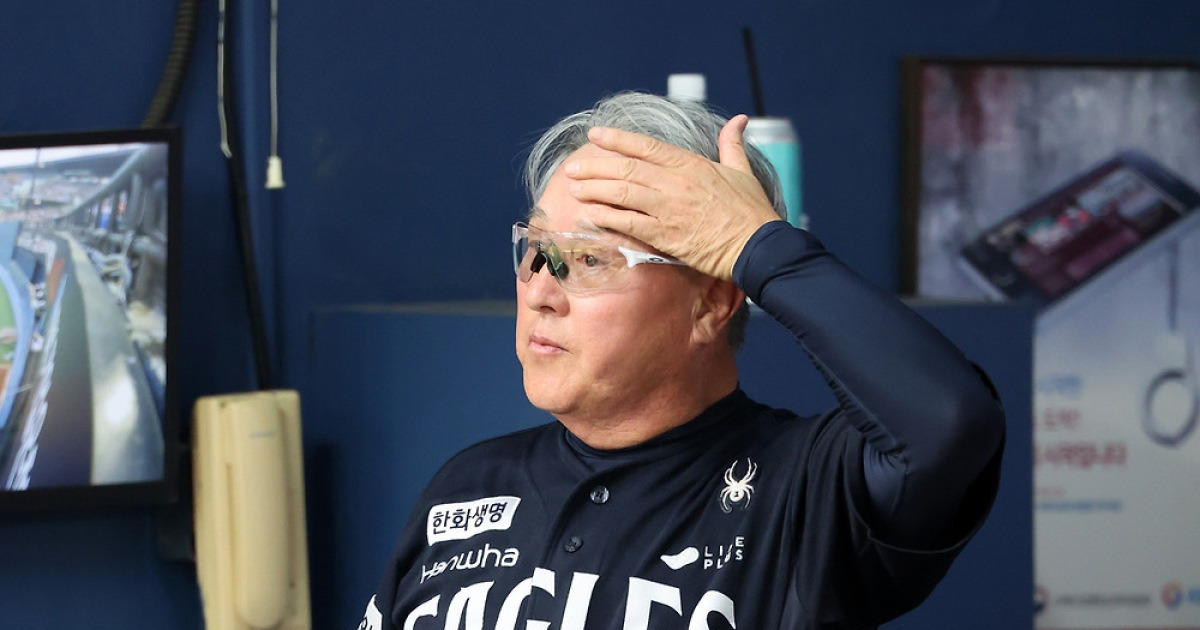 3연투에 떨어진 구속까지…1위 노렸던 한화는 김서현을 왜 바꾸지 않았을까