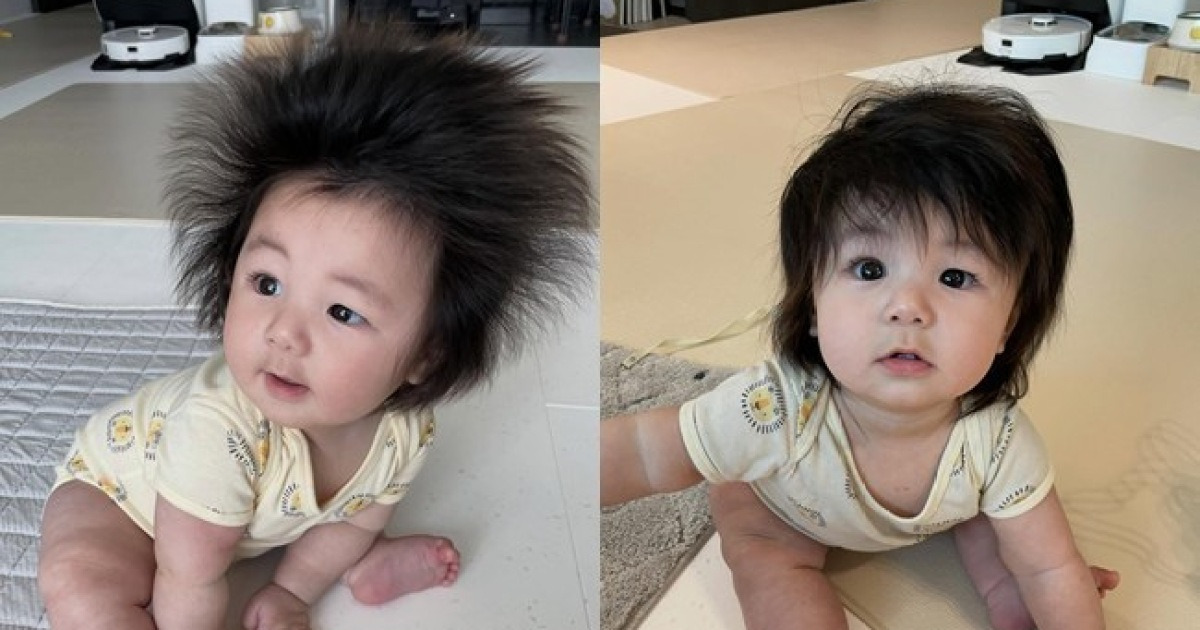 심형탁 아들 하루, 사자머리 사라지니 BTS 정국 더 닮은꼴 “언제 자를까요?”