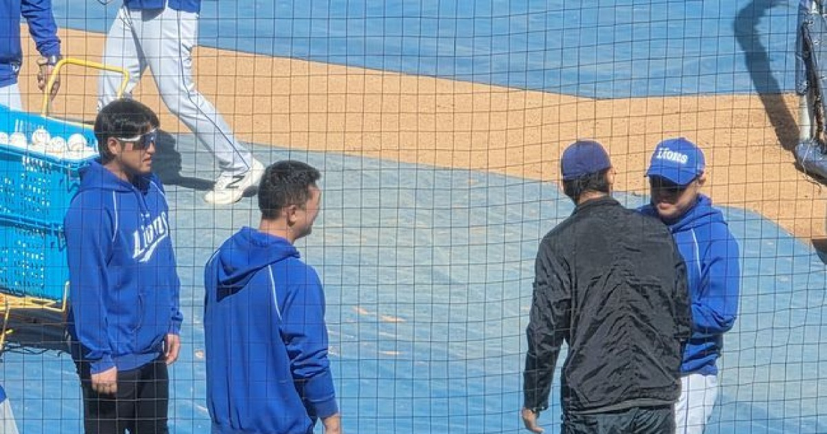 21일 라팍에 반가운 얼굴 나타났다…구자욱, 1군 복귀는 언제쯤? [오!쎈 대구]