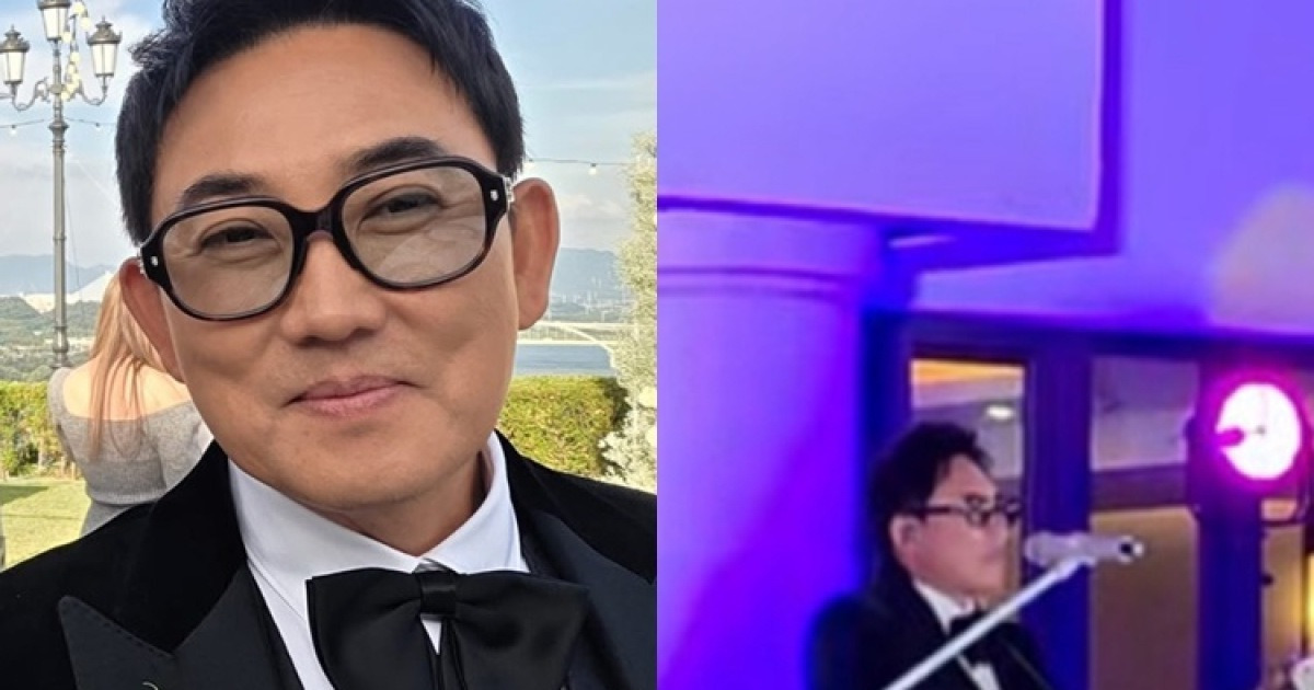 [단독] 이승철, 드디어 장인어른됐다... 딸 결혼식서 감동의 라이브 무대