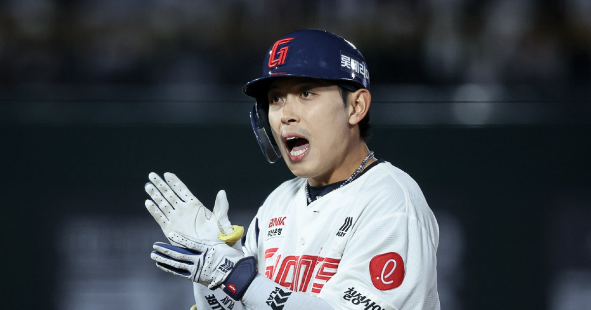 '패패패패패패' 롯데 또 라인업 변화, 황성빈 리드오프→노진혁 3번 승격..."본인만 정상이면 필