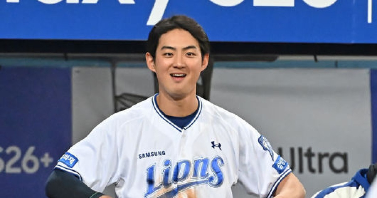 “오늘은 박승규의 날” 구자욱, 홈런 치고도 후배 먼저 챙겼다 [오!쎈 대구]