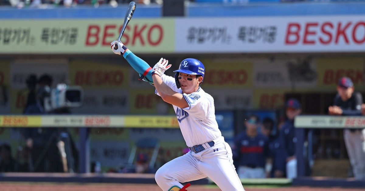 대역전극 가능했는데…김영웅, 삼진+삼진+삼진+삼진이라니→롯데 강속구에 눌렸나? '간판타자 