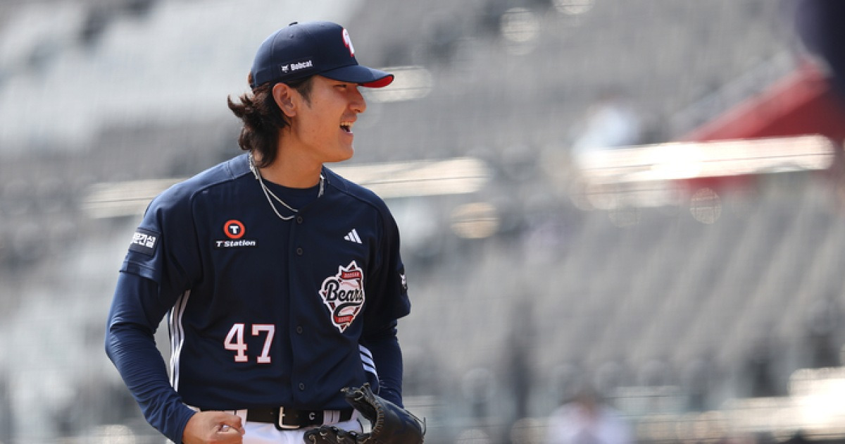 “곽빈의 문제는 제구” 두목곰의 ‘냉철한(?) 진단’, 그리고 기대…“원태인에게도 물어봤더