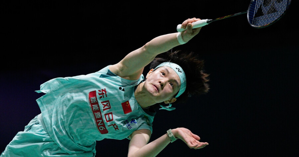 中, 대놓고 안세영과 결승전 꿈…왕즈이, 또 46분 만에 아시아선수권 8강 진출…韓 김가은과 먼저