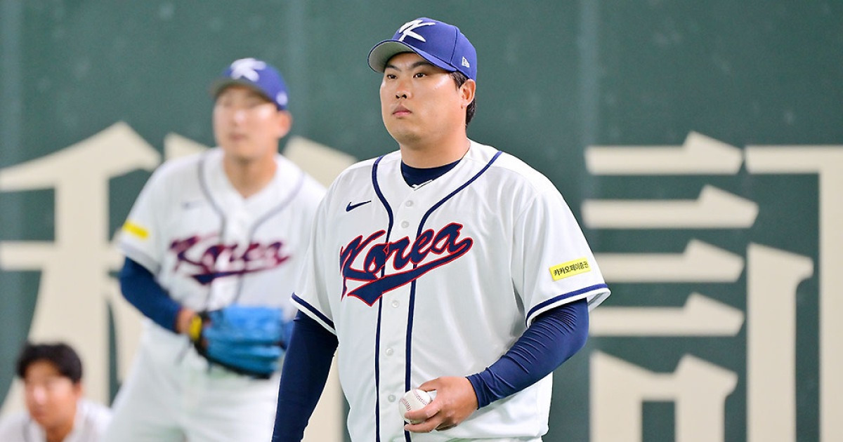 "류현진, 도미니카共 타자 상대법 안다"…디아즈가 예측한 8강 승부, 일단 구자욱은 '응원' [WBC]