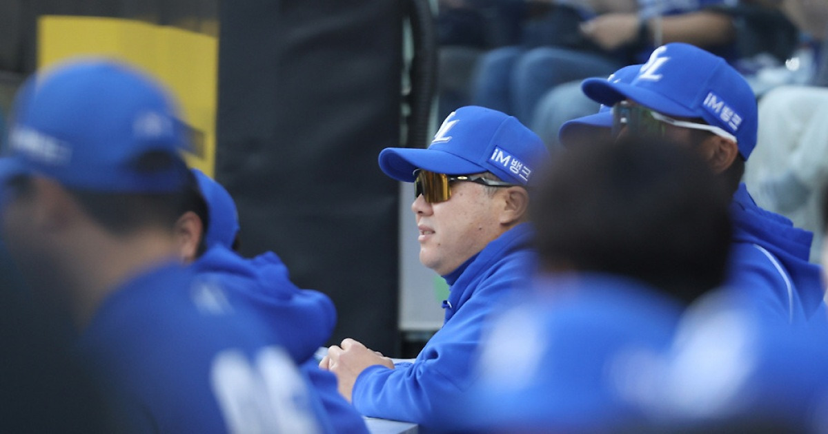 "우승한다" 허세가 아니었다...차포상 떼고 1628일 만 1위 등극, 박진만 감독이 지킨 두가지 약속