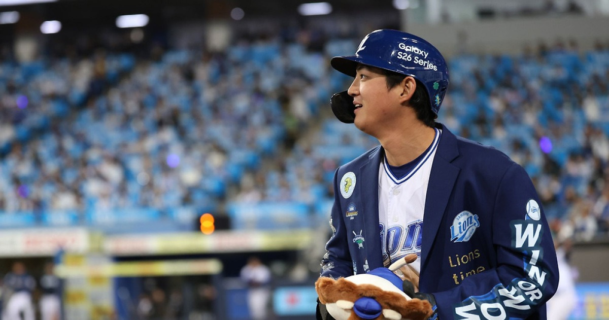 구자욱 언제 돌아오나? 아직은 모든 게 '미정'…"통증 남아 있는 상태" [대구 현장]