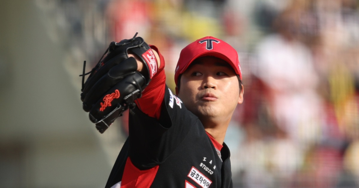 '피안타율 0인데 9이닝 환산 볼넷 21.6개' KIA 김기훈, 결국 1군 제외…LG 이재원·롯데 박세진 등 2군