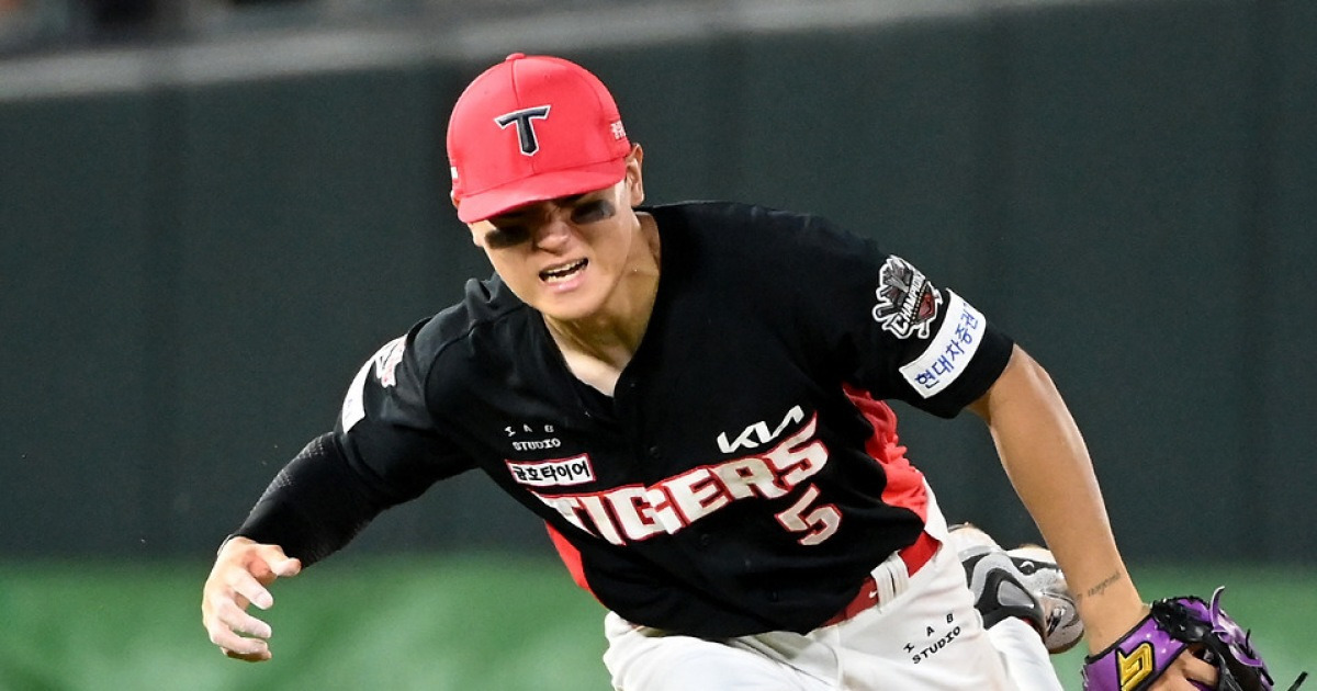 '아 가슴 철렁!' 김도영 햄스트링 통증 교체, 끝나지 않는 악몽에 이기고도 웃지 못한 KIA 벤치[부