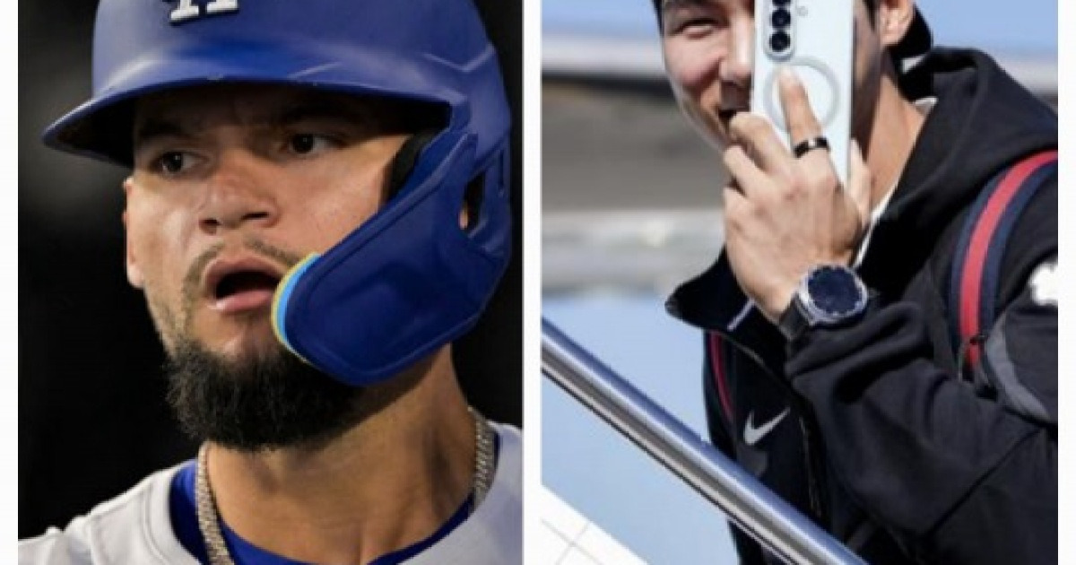 '김혜성으로 교체?' 로버츠 감독, 타율 9푼대 파헤스 계속 기용 '천명'...김혜성 언급 전혀 없어