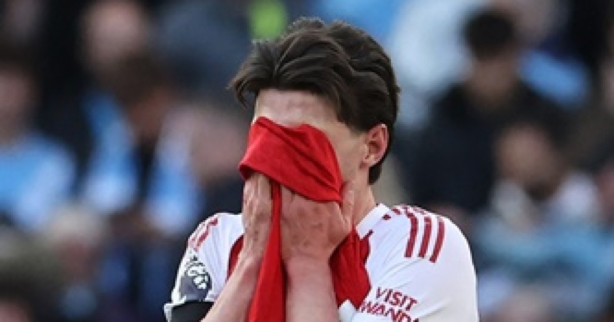 아스널 우승 확률 '97→43%' 절망... "돈나룸마 호로쇼에도 맨시티에 졌다" 4연속 '2등 악몽' 시작됐