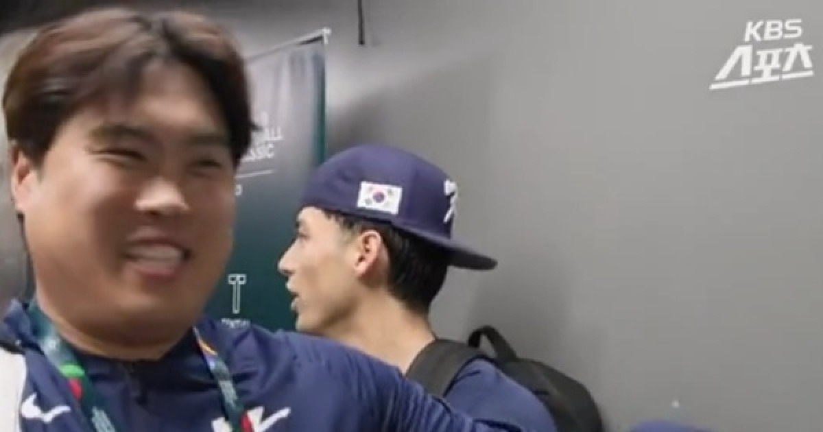 감동이네, 87년생 류현진이 이런 마인드라니… "대표팀 뛰니까 아직 좋아"