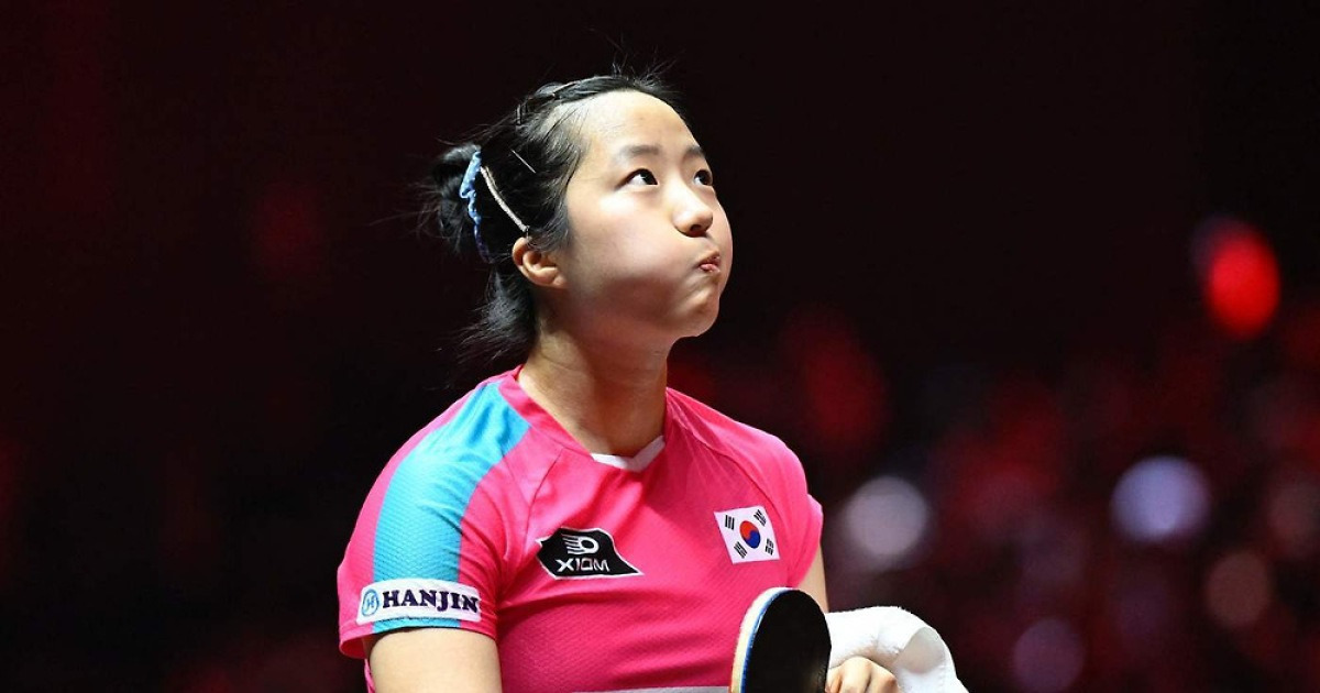 탁구 신유빈, WTT 런던 대회 단식 16강 탈락