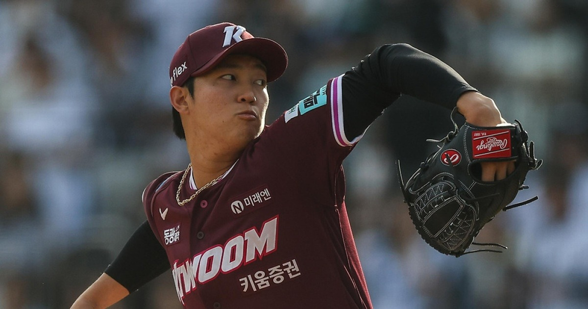 '160→157km' 안우진 2번째 등판서 구속 하락, 하지만 이닝 증가+변화구 시험→잃은 것 없다…"어깨