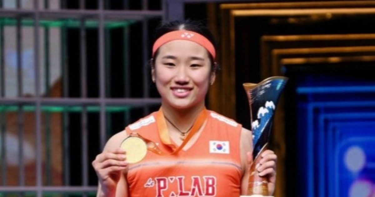 "안세영 남자 같아, 체력 괴물이야" 왕즈이 털썩 주저앉았는데 안세영은 팔팔…中 팬들 깜짝 놀