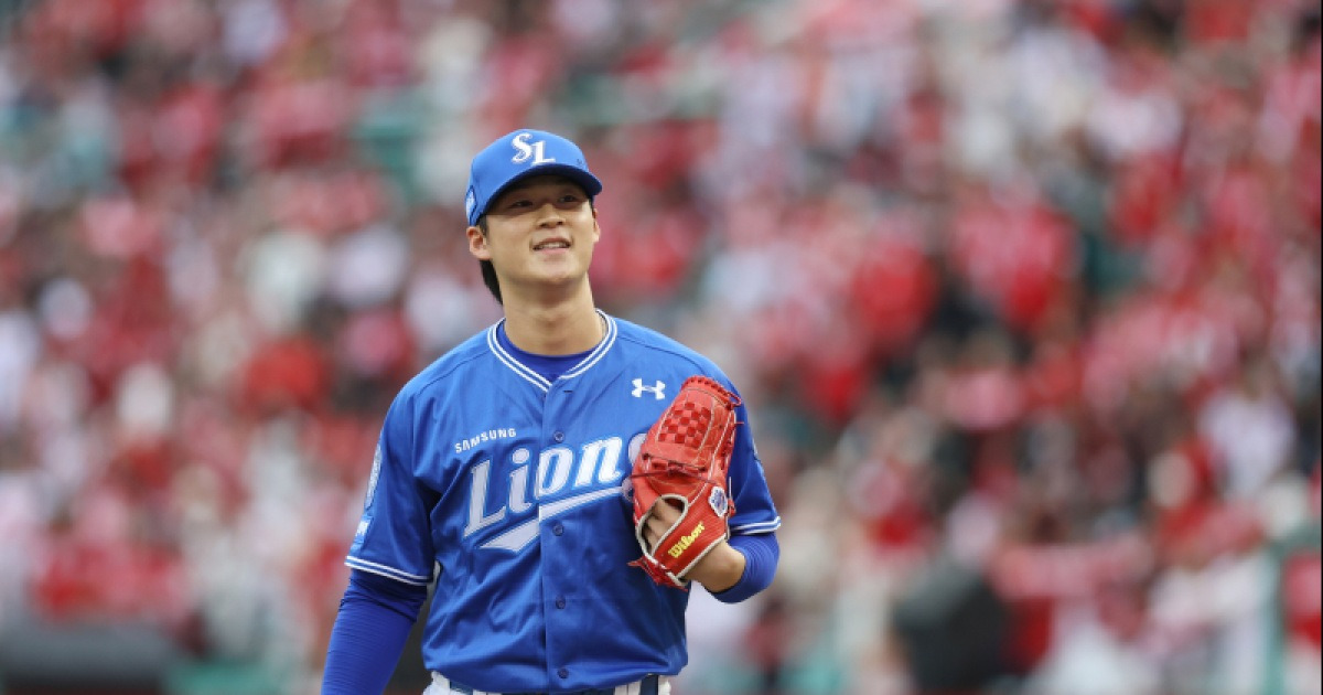 만루인데 웃고 있다? "야 표정 좋다" 강민호도 감탄한 배짱, 삼성 이호성 "야구 인생 최고의 날" [