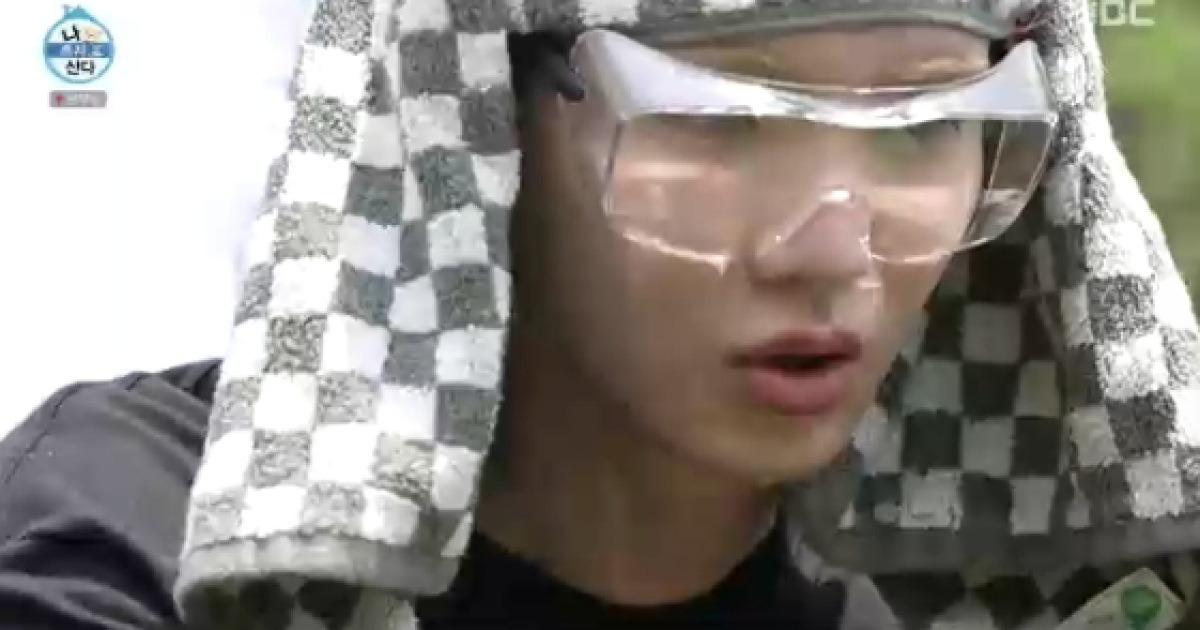 키, '정글숲'된 38억 한강뷰 테라스에 망연자실..땀범벅 예초 작업에 혼쭐[나혼산]