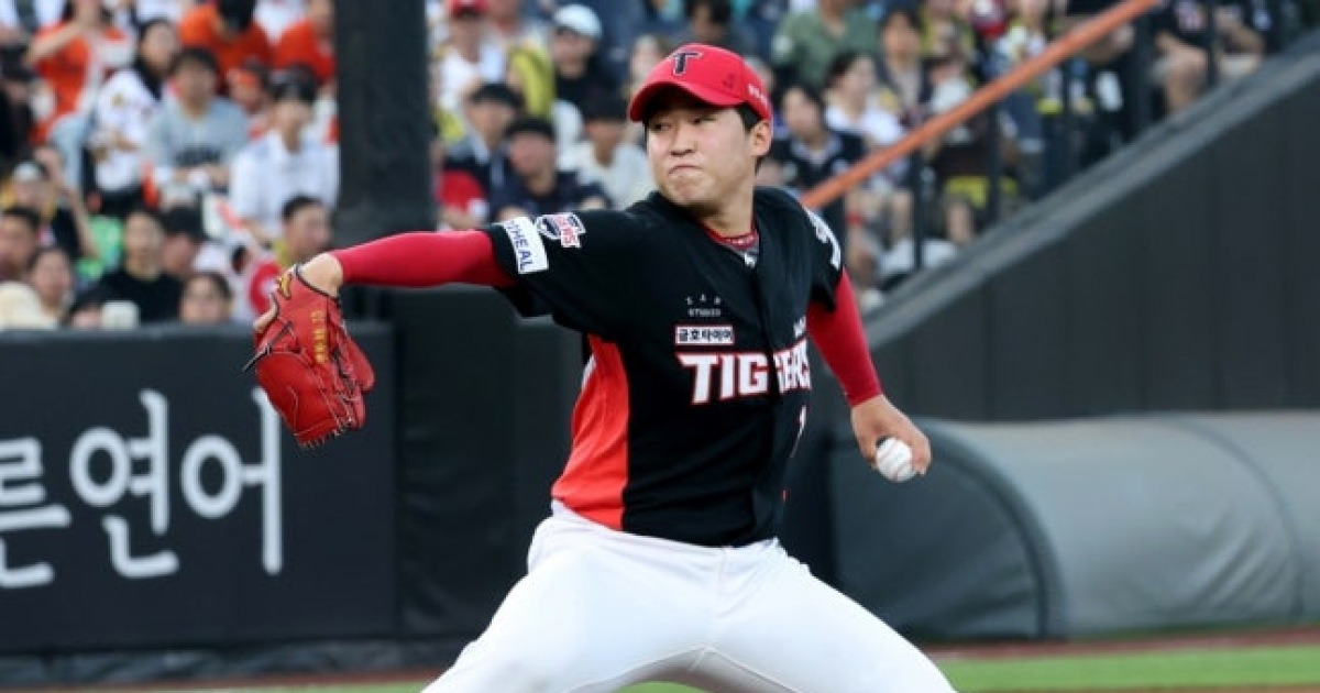 [오피셜] KIA 윤영철, '곽도규와 같은 부위' 굴곡근 손상 소견→4주 후 재검진