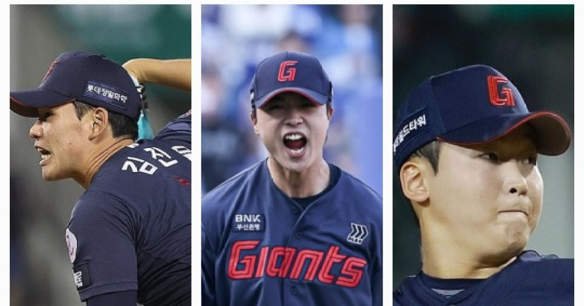 '롯데, 김진욱과 박정민, 최준용 있음에' 투수진 전면 재편되나?...김원중, 박세웅, 정철원 등에 