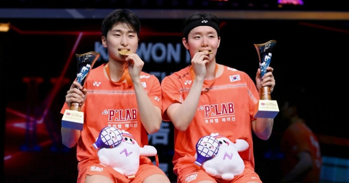 안세영과 더불어 韓 배드민턴 '새 역사'→'회장+감독' 조 '대기록' 바로 뒤…서승재-김원호조, 21