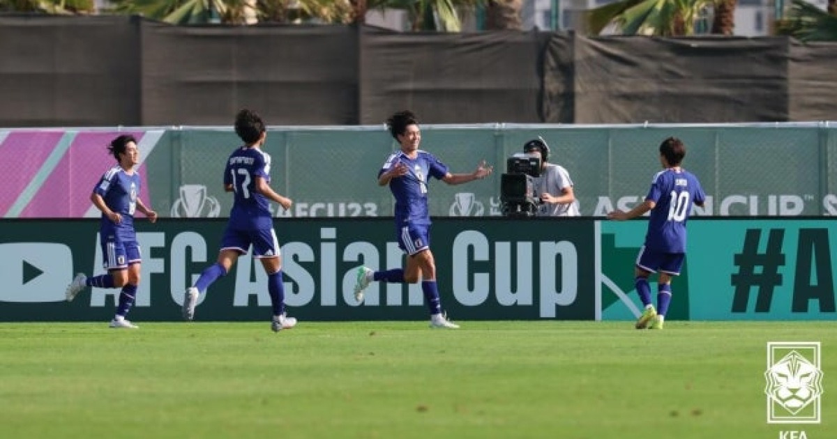 2살 어린 일본에 졌다…이민성호, U-23 아시안컵 4강서 일본에 0-1 패