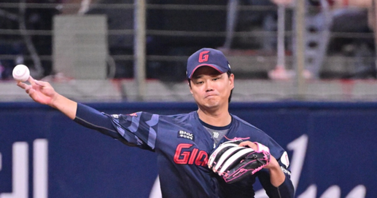 '악몽의 5실책' 롯데 내야진, 하룻만에 무사 1,2루 완벽 삼중살로 회생했다  [오!쎈 광주]