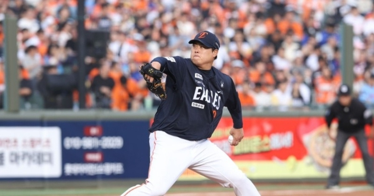 20년째 ‘한화의 심장’ 류현진, 6연패 끊은 7이닝 무실점… “괴물은 멈추지 않는다”