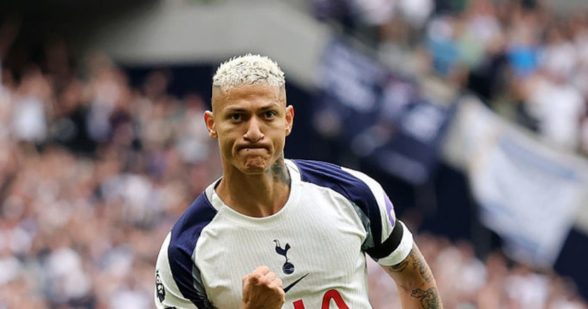 '손흥민 없으면 내가 왕!' 환골탈태한 히샬리송...PL 최근 16경기 선발→13골