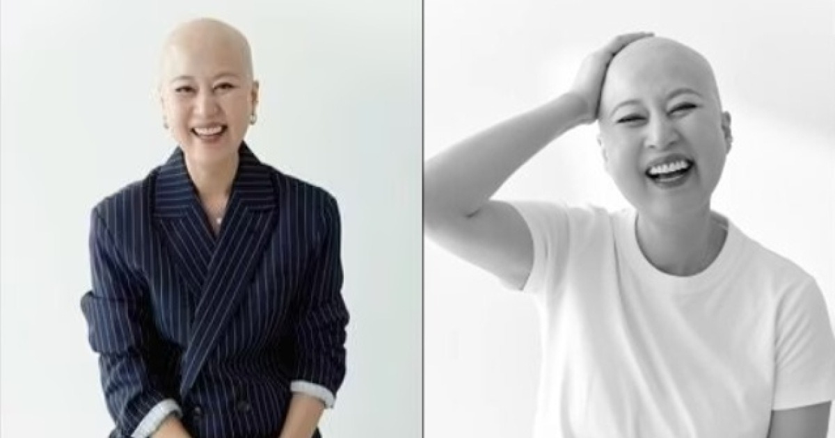 박미선, 민머리 프로필 사진 공개 “삭발할 때 울지 않았다”