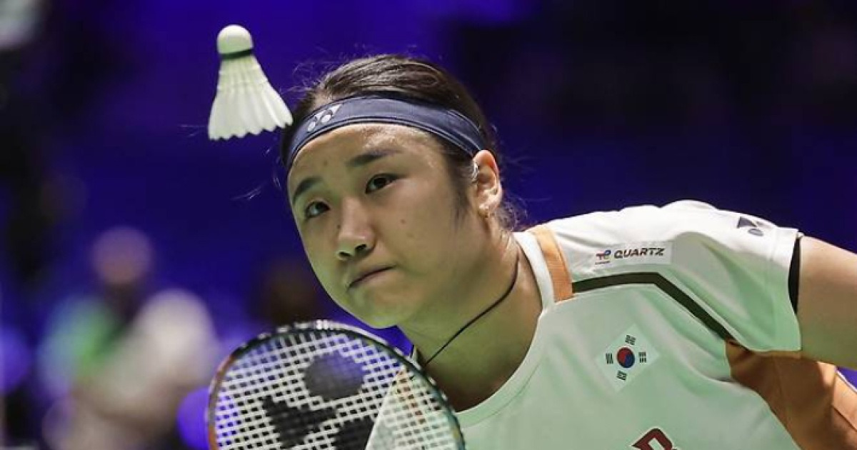 '최대 라이벌 中 왕즈이 탈락' 안세영, 韓 최초 세계선수권 2연패 청신호…8강까지 3연속 완승