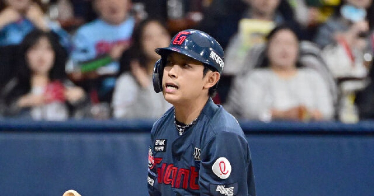 '어쩌나' 롯데 또 부상 악재, 황성빈 오른 내전근 타이트함 호소→2~3경기 결장 "잘해주고 있었는