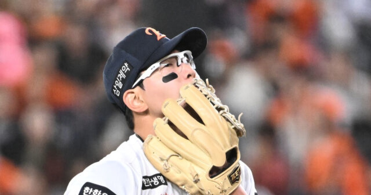 '볼넷-사구-볼넷-볼넷' 김서현 무너졌다! 한화 18사사구 자멸→패패패패 7위 추락, 삼성 0-5→6-5 이