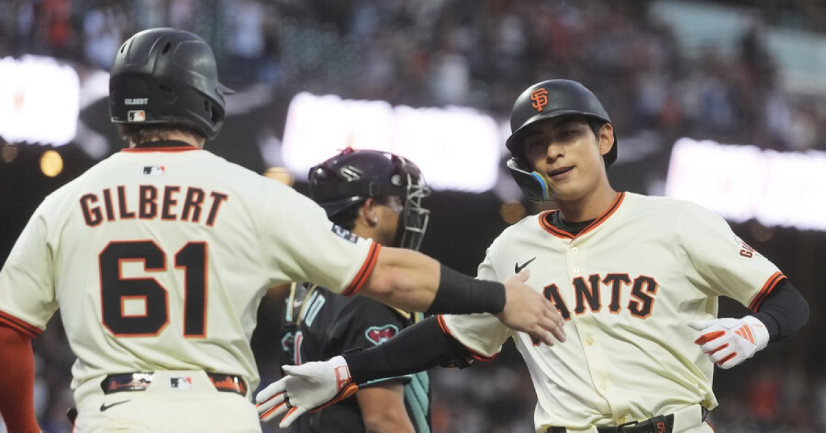 '기적의 SF, 가을야구 보인다' 애리조나에 5-3 승리…이정후 3타수 1안타 타율 0.271