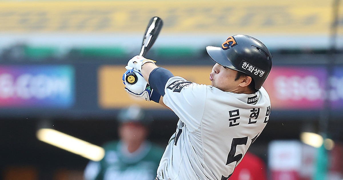 김태균-이용규 이후 최고 성적… 원래 백업이었는데, 한화 호수에 큰 돌멩이 던졌다