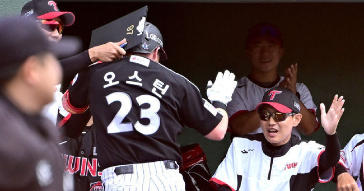 ‘국대 7명 빠져도 쎄다’ 오스틴-이재원-천성호 ‘홈런-홈런-홈런' LG 11-6 대승…NC 한재환 만루 